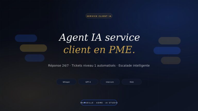 Agent IA service client : le guide pratique pour PME en 2026