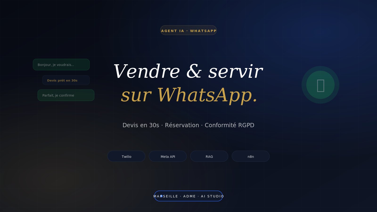 Agent IA WhatsApp pour PME : le guide complet 2026