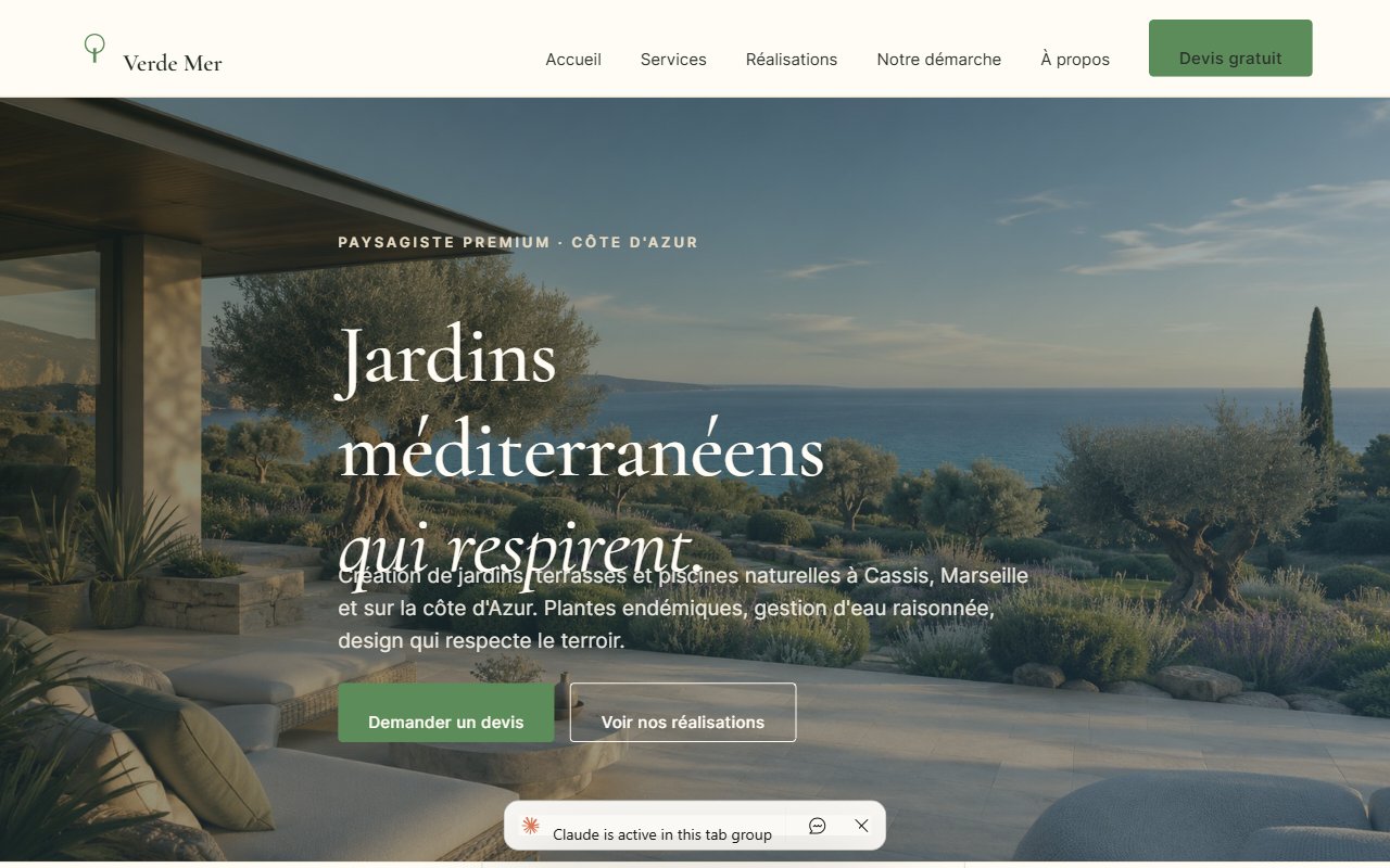 Verde Mer Paysages